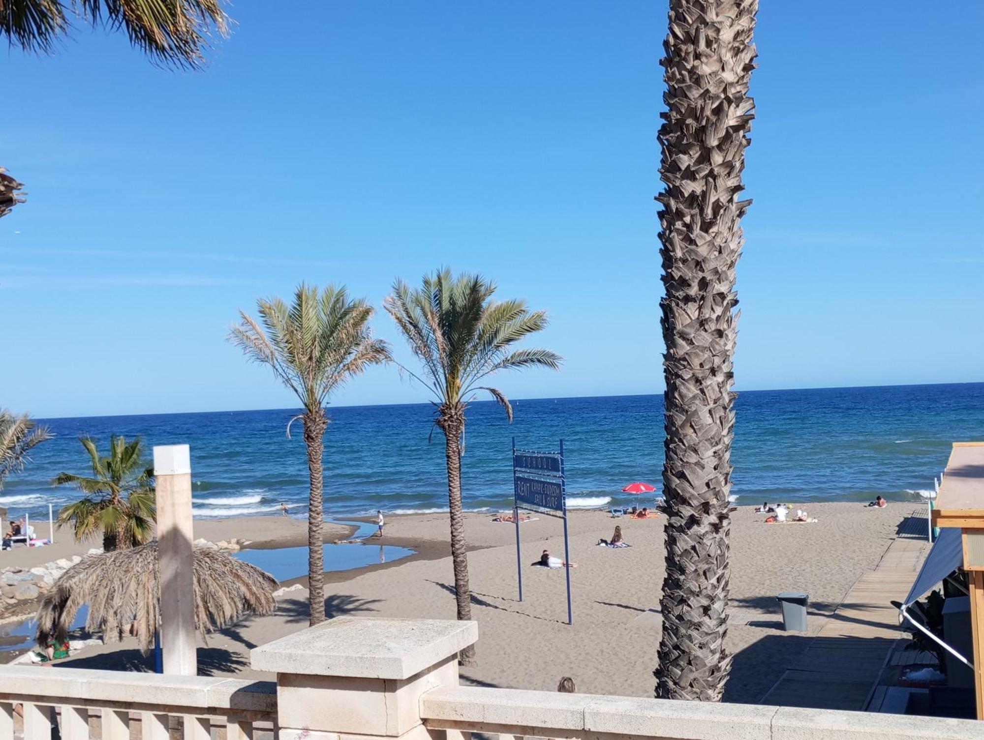 Ferienwohnung Carihuela La Luna Sun & Beach Torremolinos Exterior foto